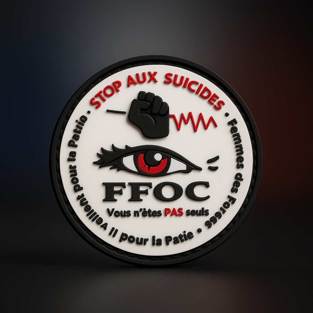 Ecusson FFOC – Stop aux Suicides