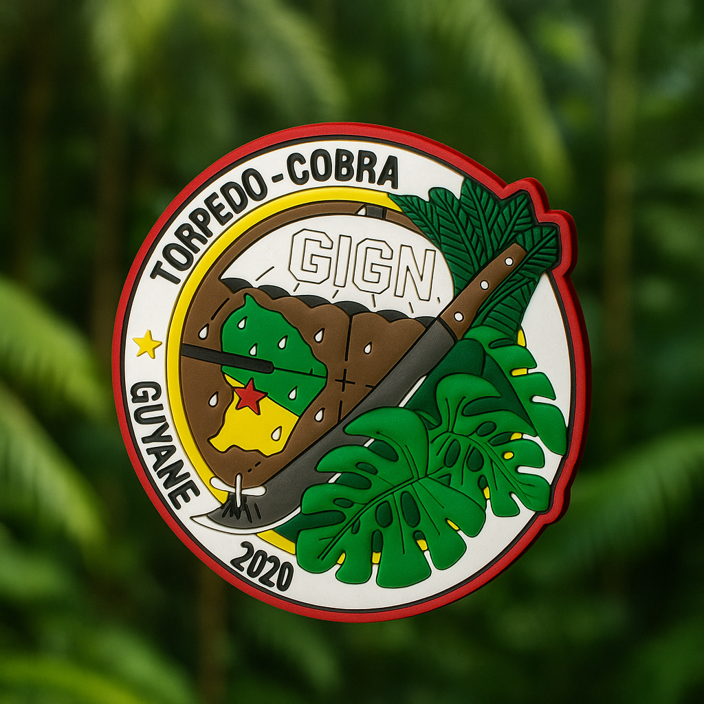 Ecusson GIGN – Opération Torpedo Cobra, Guyane 2020
