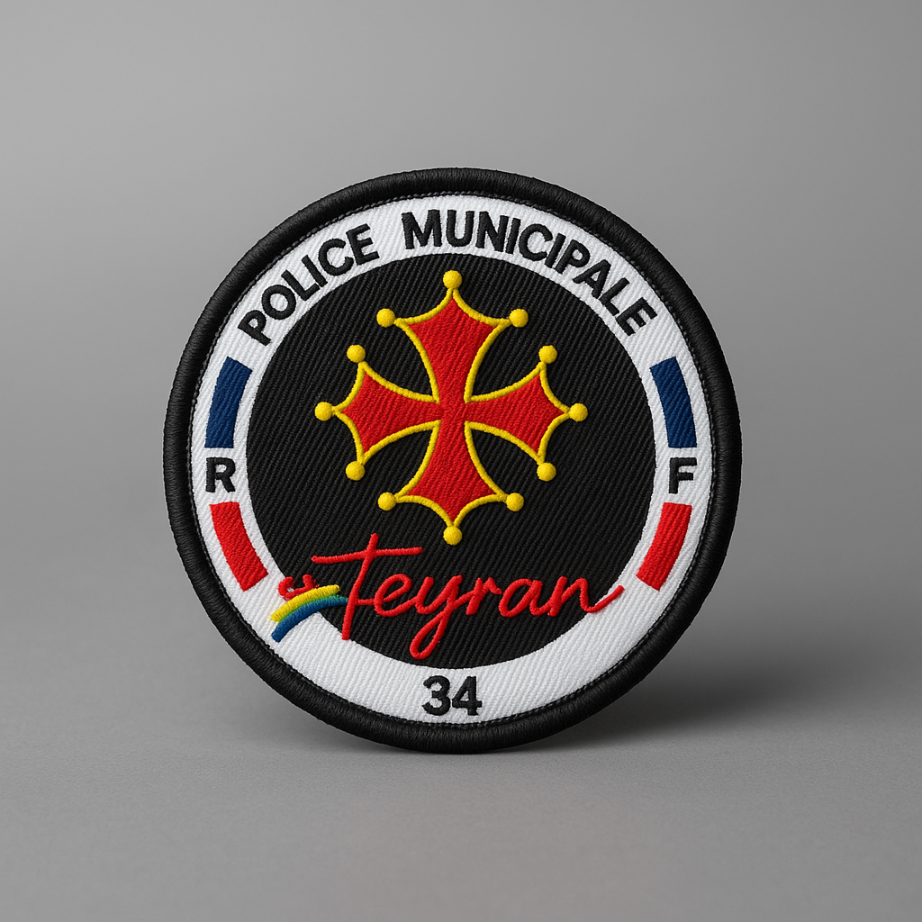 Ecusson Police Municipale – Teyran (34)