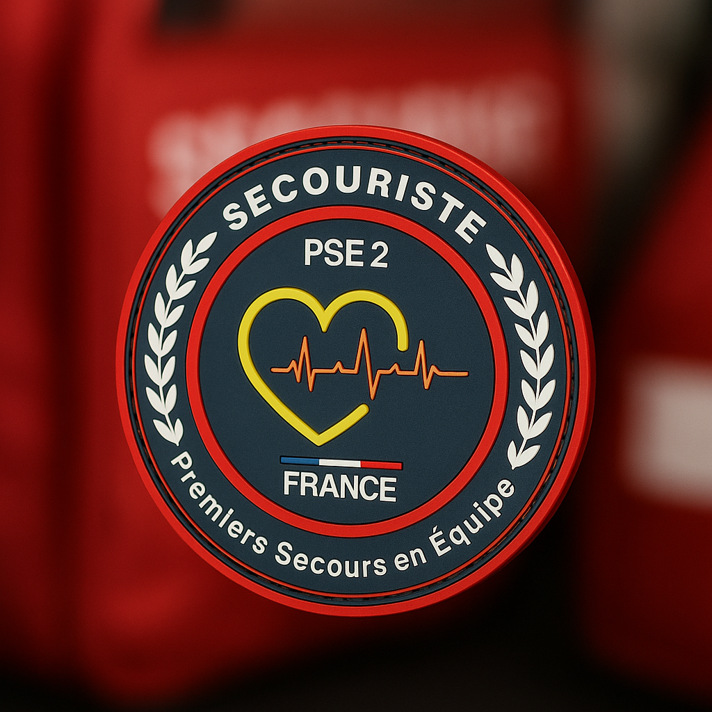Ecusson Secouriste – PSE 2 Premiers Secours en Équipe