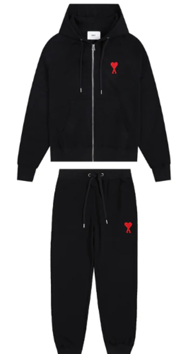 Ami Paris Black Tracksuit