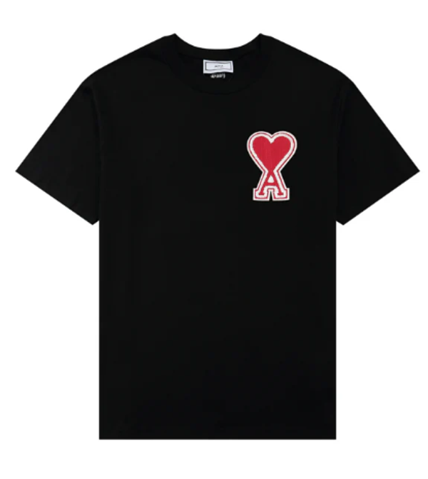Ami Paris Black T-Shirt