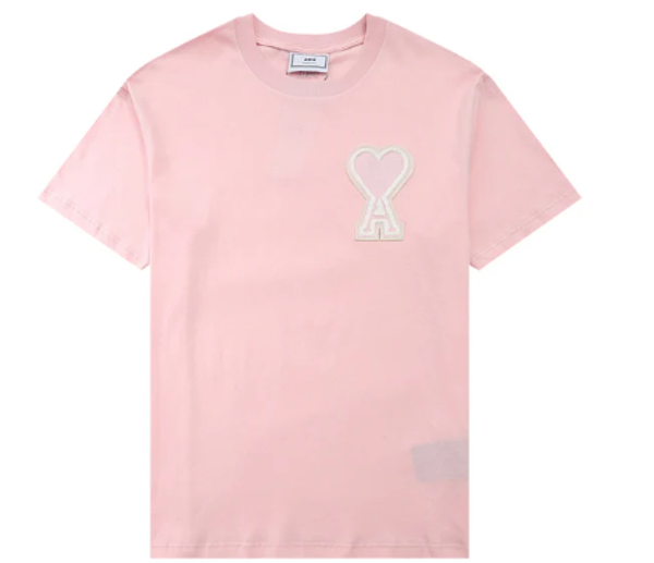 Ami Paris Pink T-Shirt