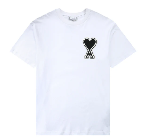 Ami Paris White T-Shirt