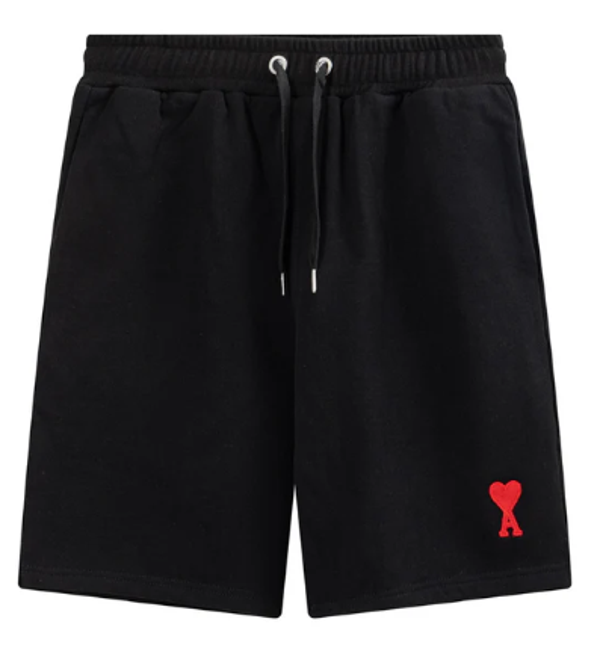 Ami Paris Black Shorts