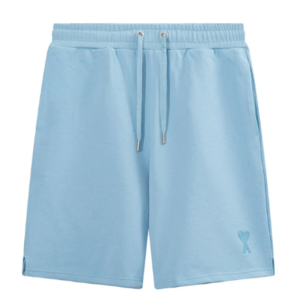 Ami Paris Baby Blue Shorts