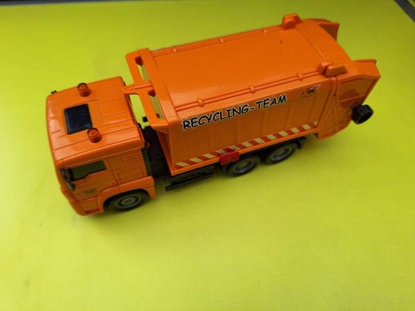 Vuilnis vrachtwagen oranje