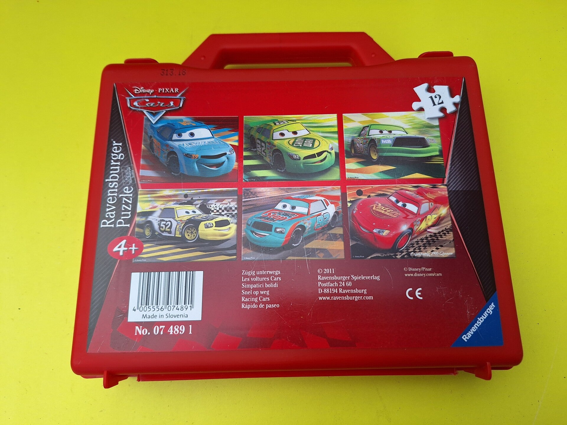 disney cars bloken puzzel