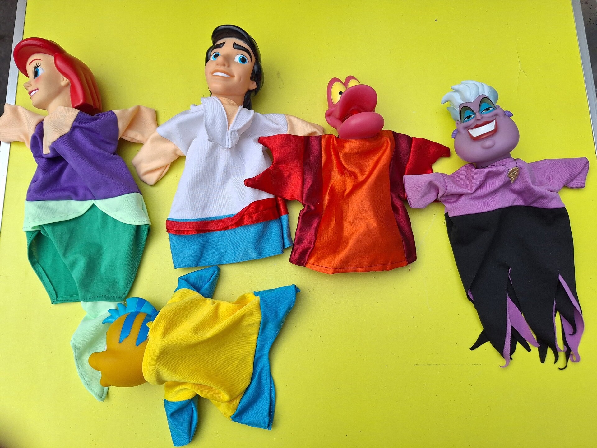 poppenkast poppen kleine zeemeermin