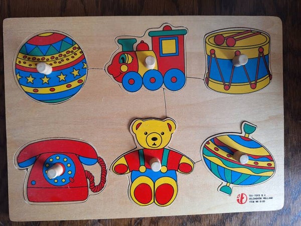 puzzelplank speelgoed