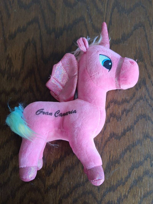 roze eenhoorn knuffel