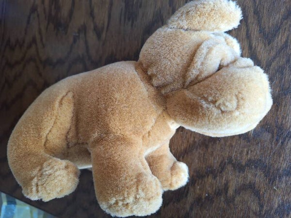 honden knuffel lichtbruin