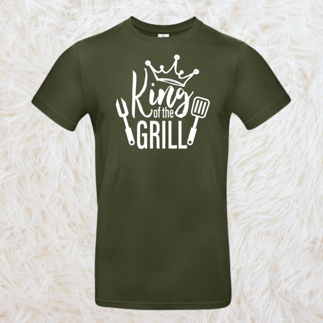 T-shirt "King of the grill"