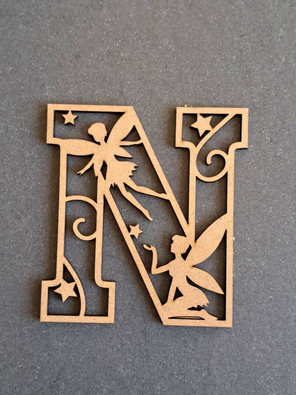 Houten letter 'Elfjes'