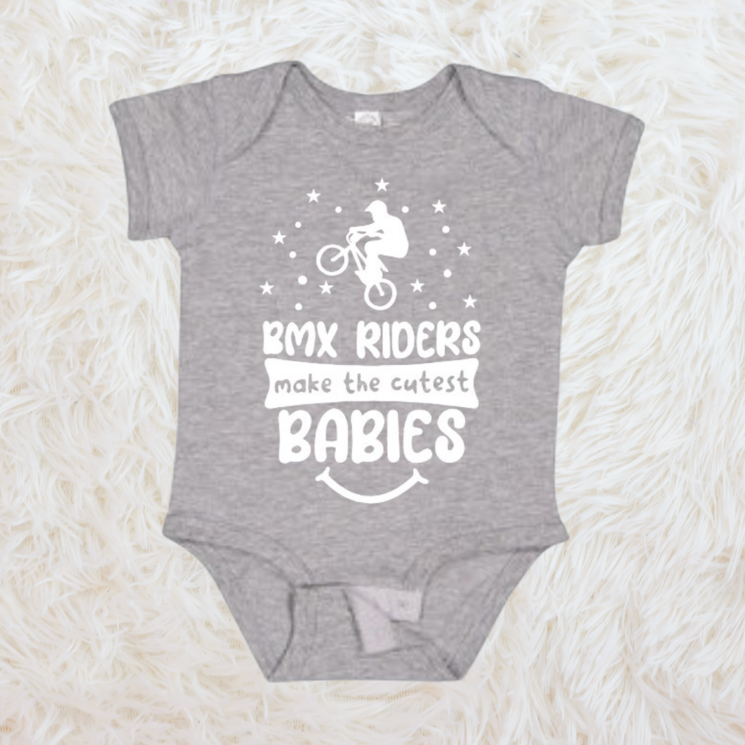 Baby Romper "BMX riders make the cutest babies"