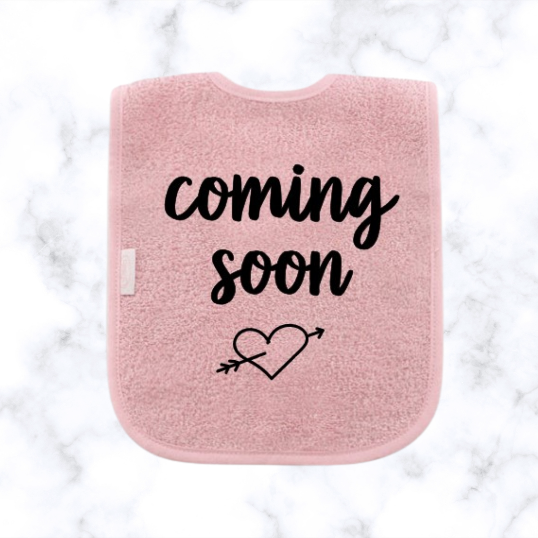 Slabbetje "Coming Soon"