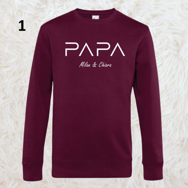 Sweater of hoodie "PAPA"