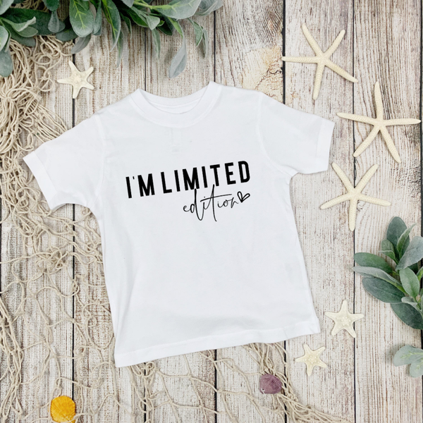T-shirt kids "I'm limited edition"