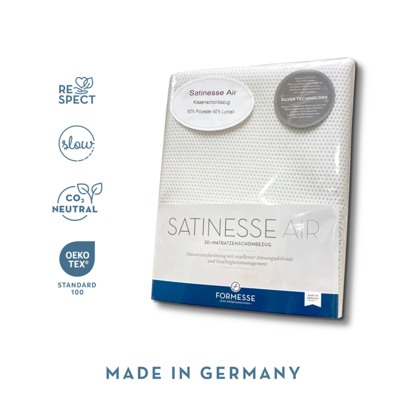 SATINESSE AIR SILVER ALTO waterdichte 3-D matrasbeschermer (45H)