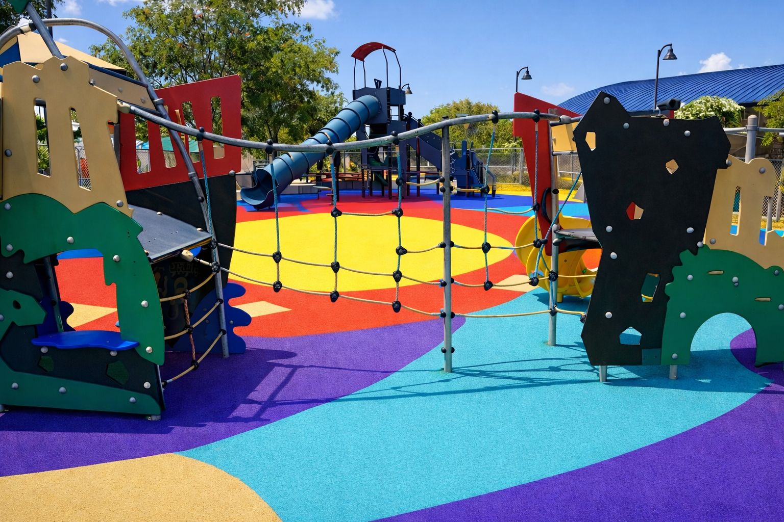 Aire-de-jeux-en-caoutchouc-Montréal-cpe-Garderie