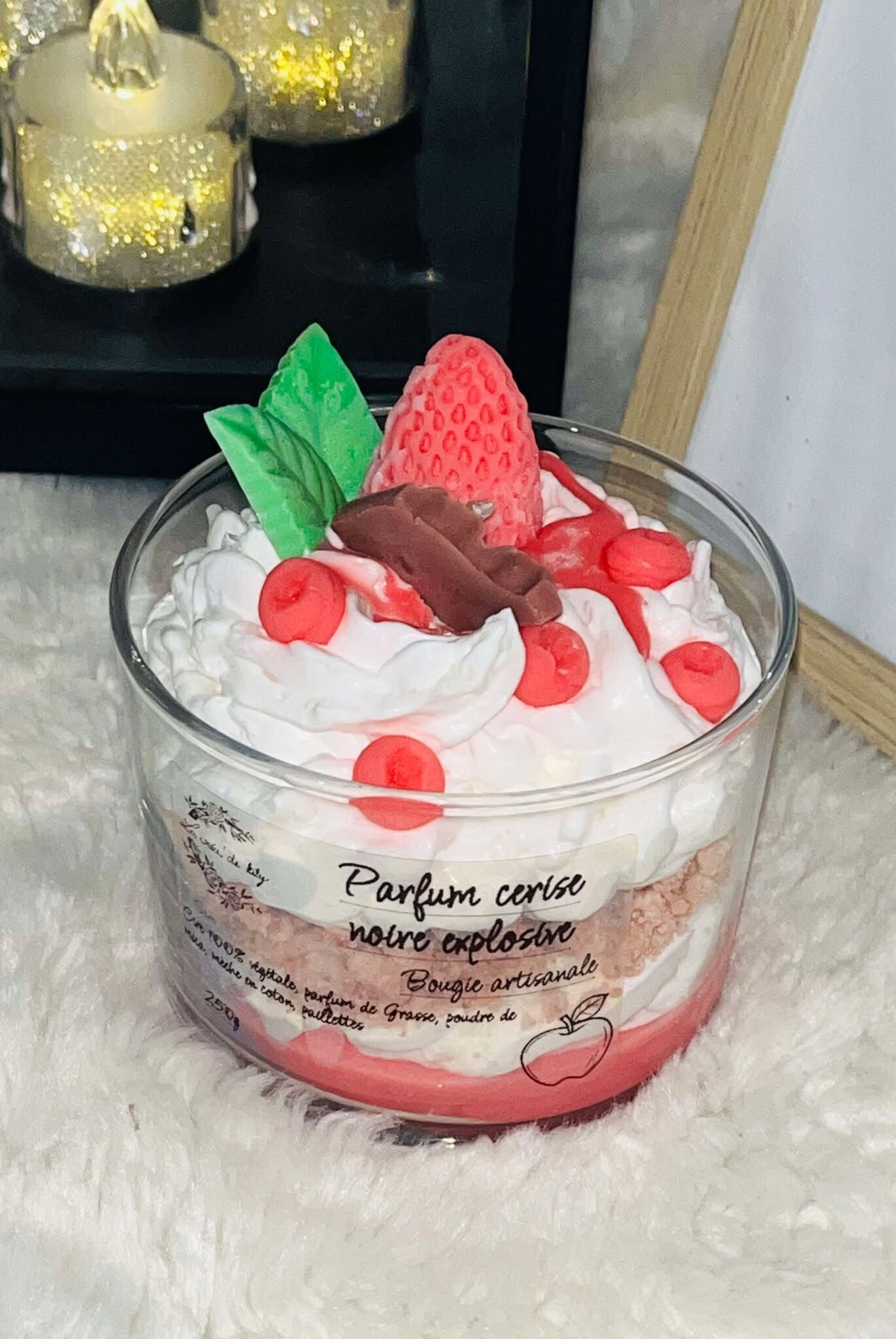 Cerise noire explosive