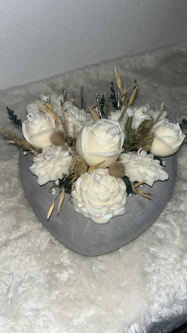 Composition macaron vanille