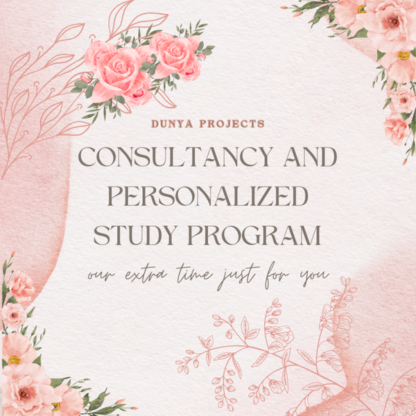 Consultancy and personalized study program (EN / ITA)