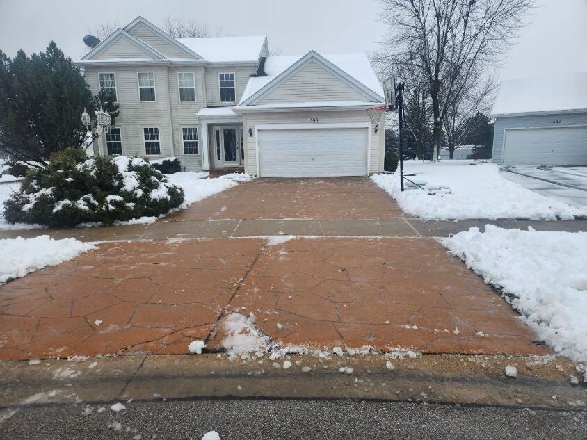 residential snow plowing aurora il