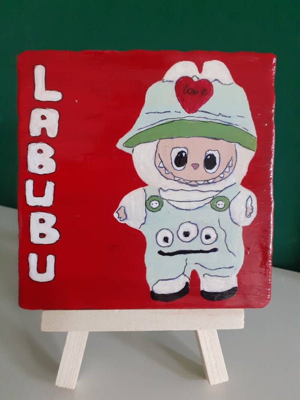 Tegeltje "LABUBU"