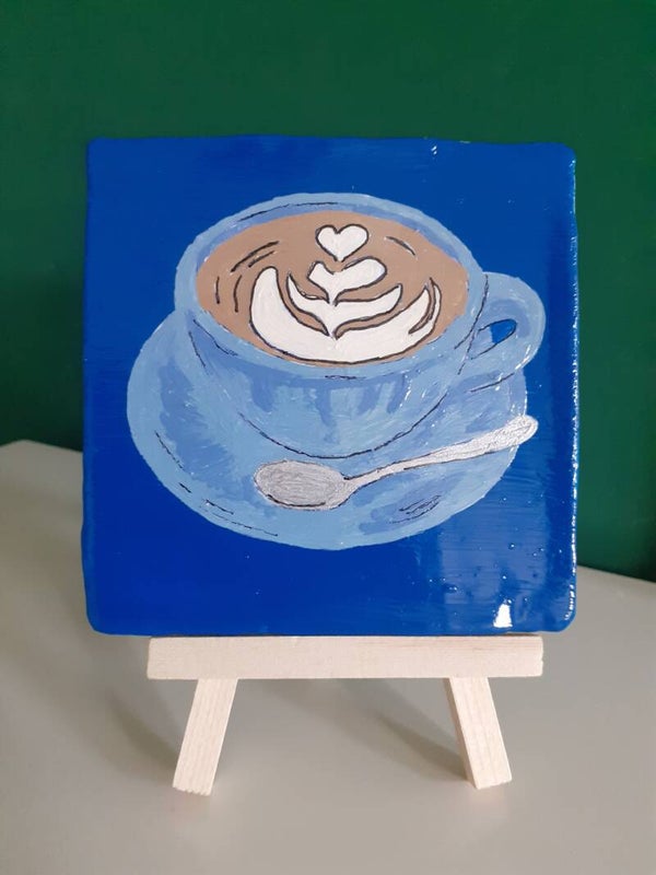 Tegeltje "CAPPUCCINO"