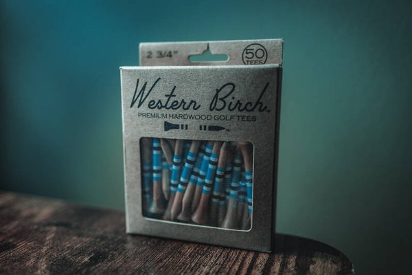 Western Birch Golf Tees