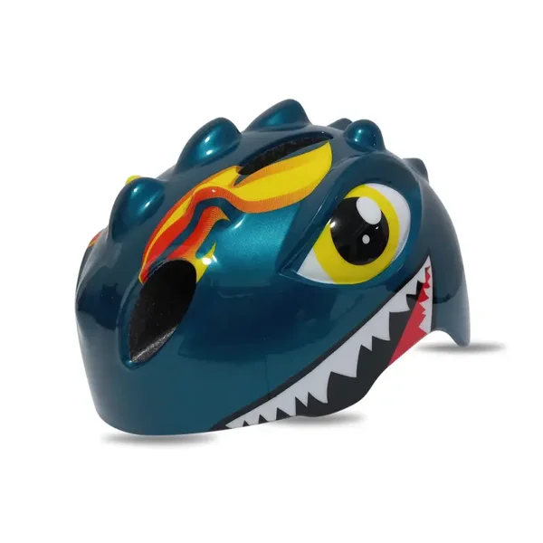Fietshelm Kinderen - Kinderhelm Dino XS 46/51cm -= Dark Blue =-
