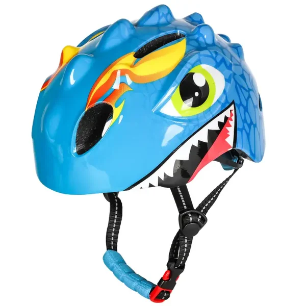 Fietshelm Kinderen - Kinderhelm Dino XS 46/51cm -= Blue=-