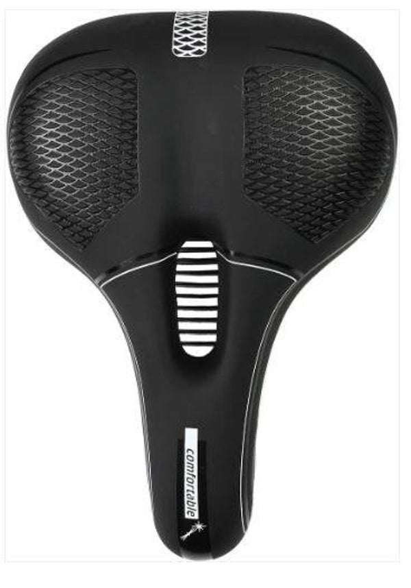 Fietszadel Heren Comfort Zwart Waterdicht