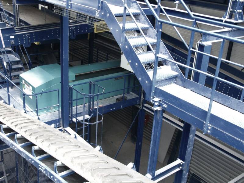 NE-Abscheider in Recyclimg Sortieranlage Group Parprec I Lux Magnet I Con-Tec