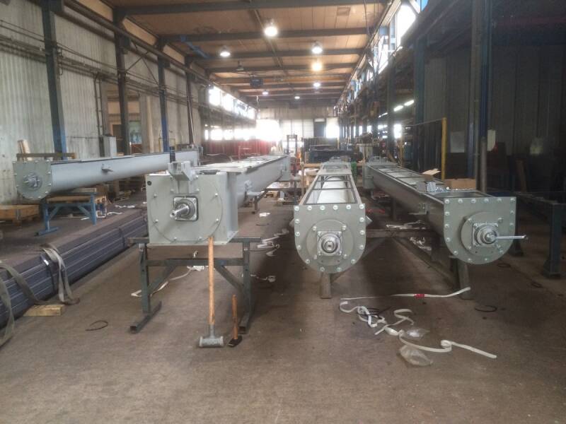 Trogförderschnecke für kläranlagen und wasserwerke I Con-Tec