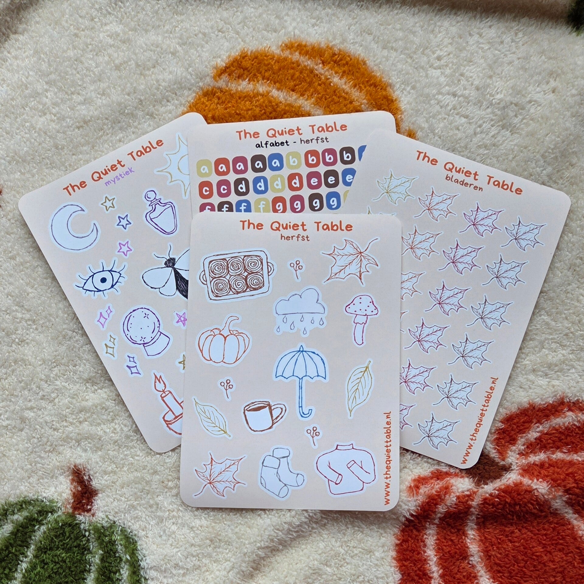 Complete Herfst Stickers Set