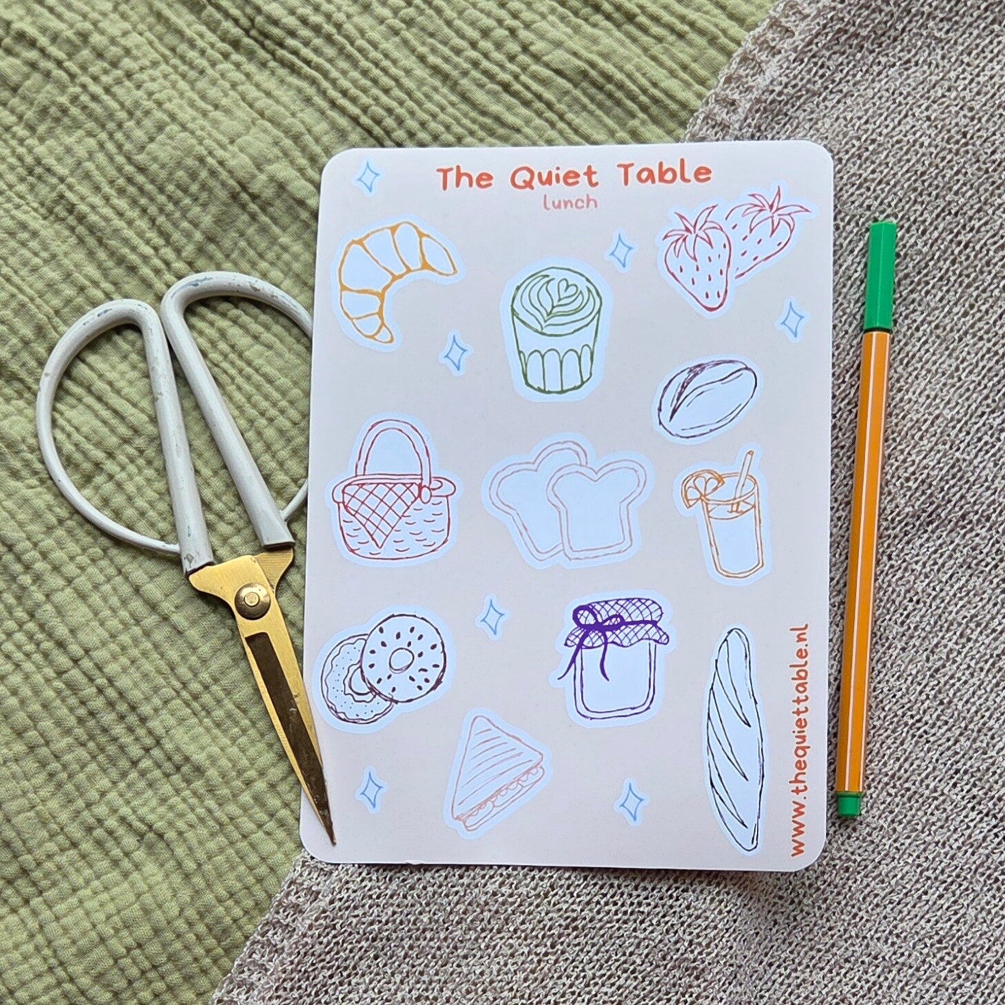 Lunch Stickers