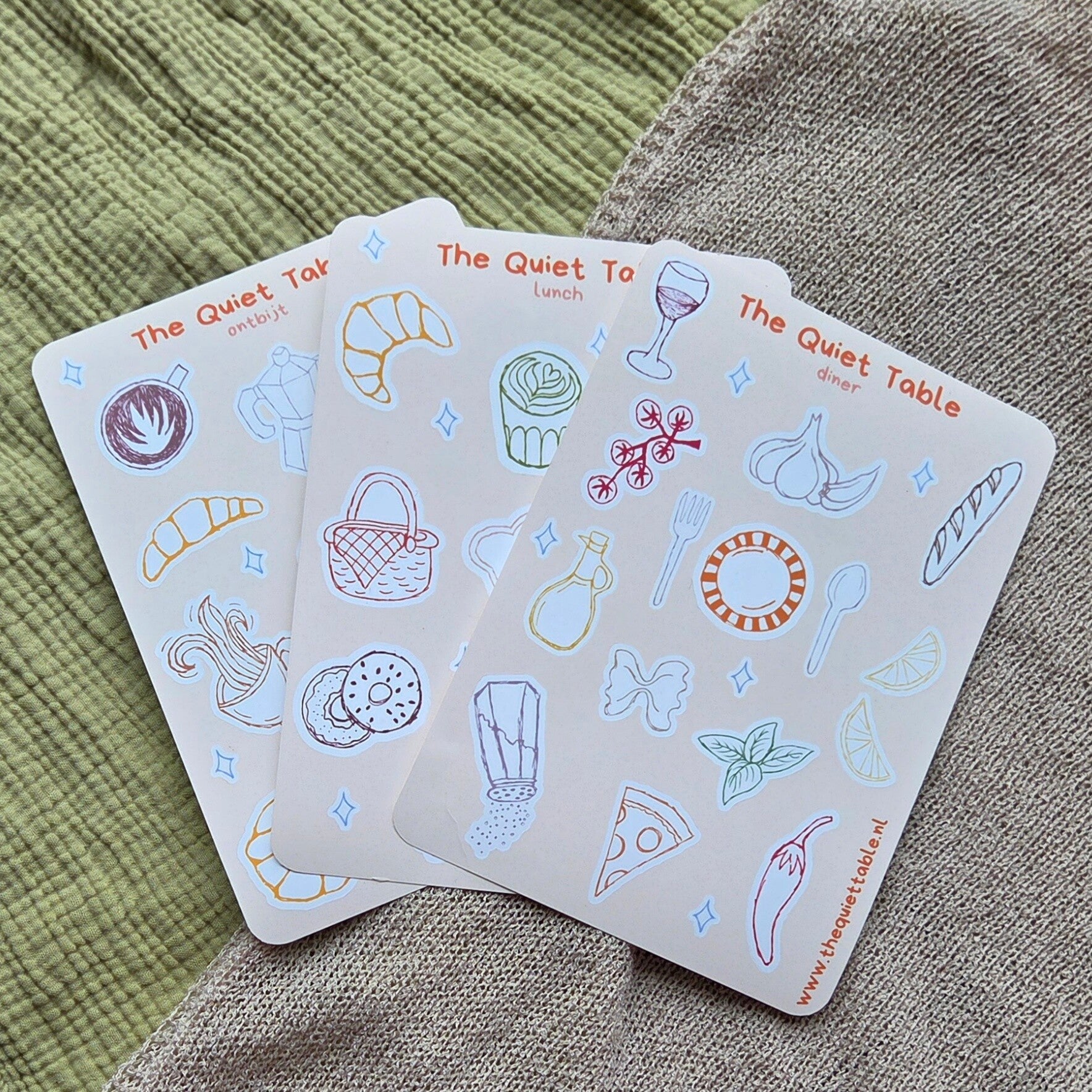 Complete Foodlover Stickers Set