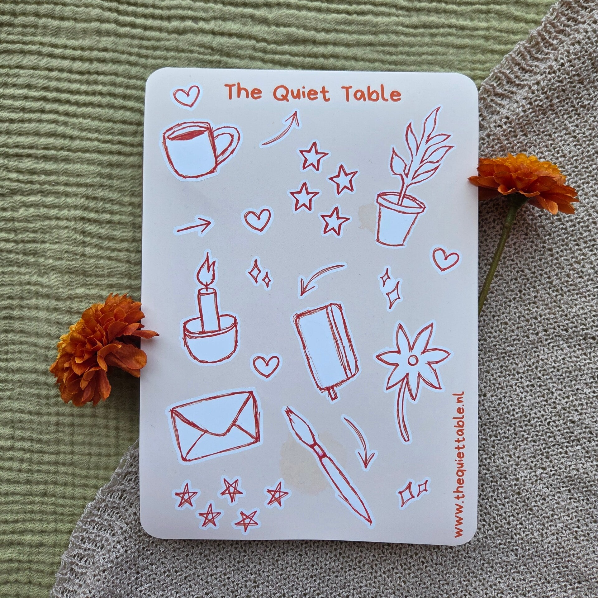 The Quiet Table Stickers