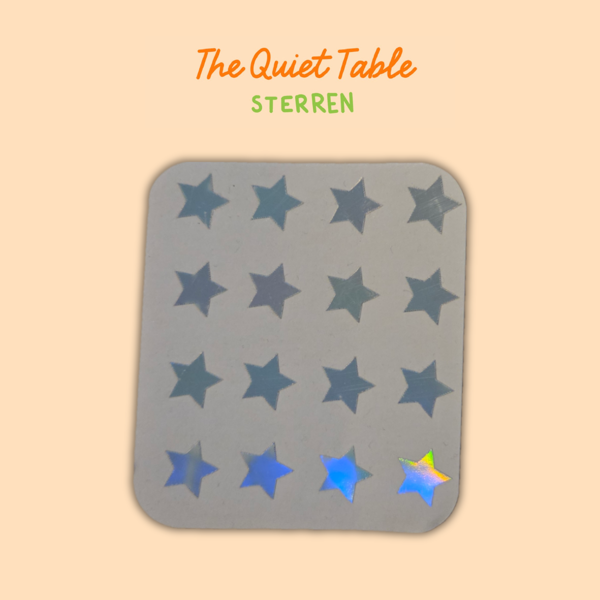 Holografische Sterren Stickers