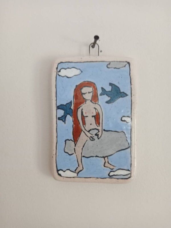 Miniature à la femme libre : la Rêveuse