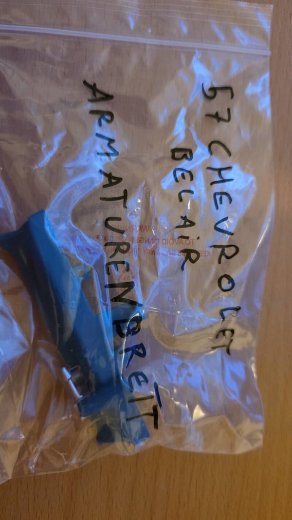 Original Ersatzteil: Armaturenbrett für ’57 Chevrolet Bel Air