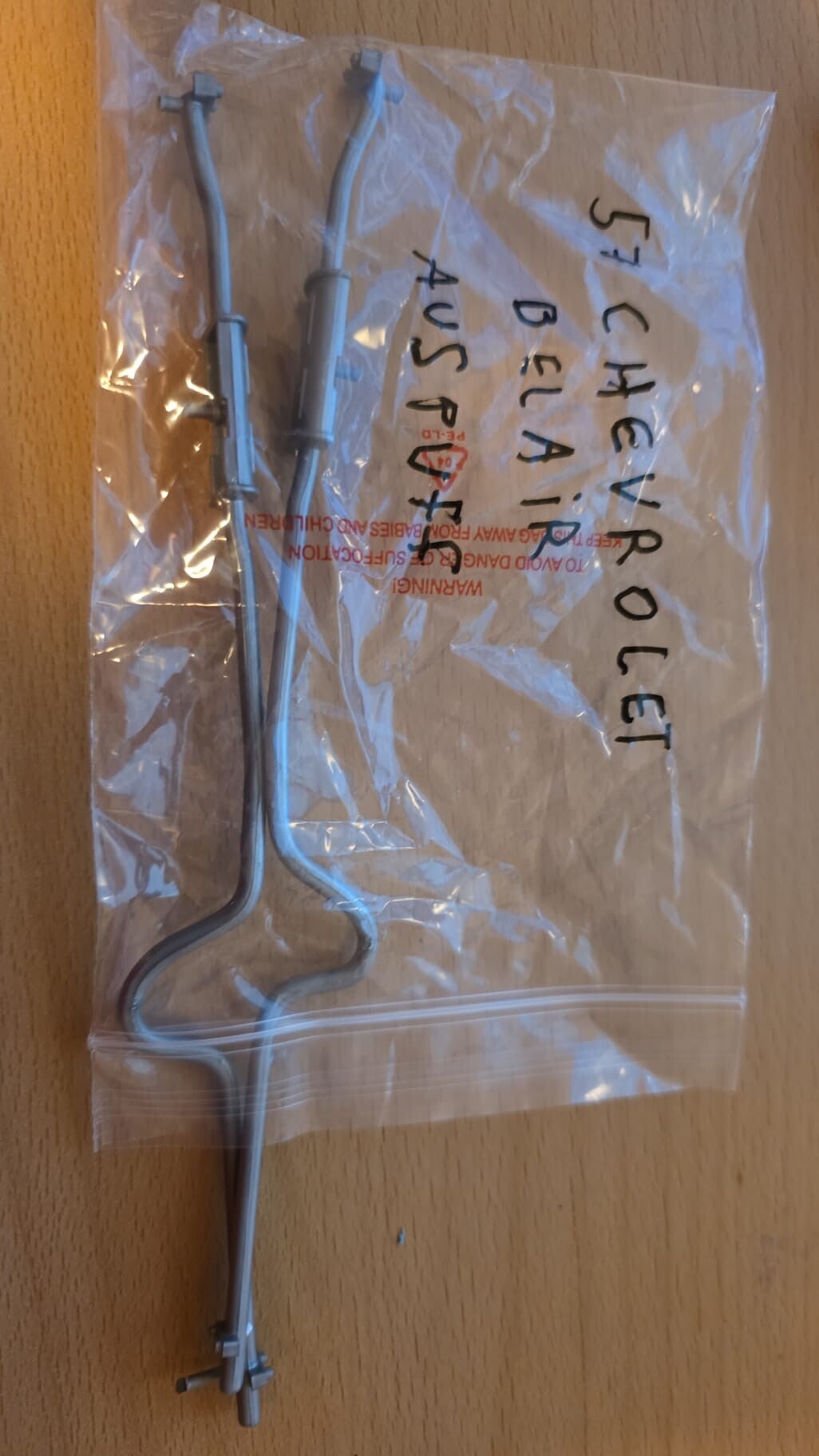 Auspuffanlage – '57 Chevrolet Bel Air