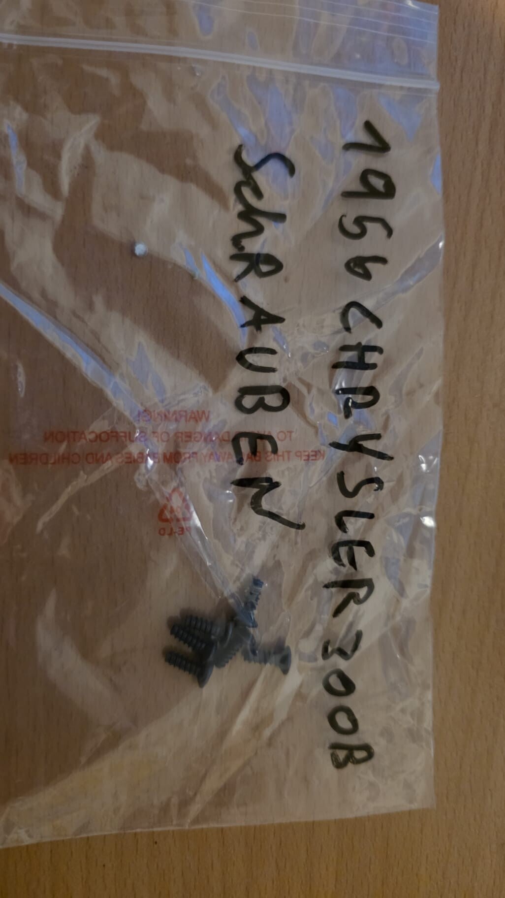 Originalschrauben-Set: 1956 Chrysler 300B