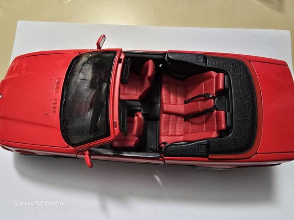 BMW 3er (E36) Cabriolet – Klassiker in Rot