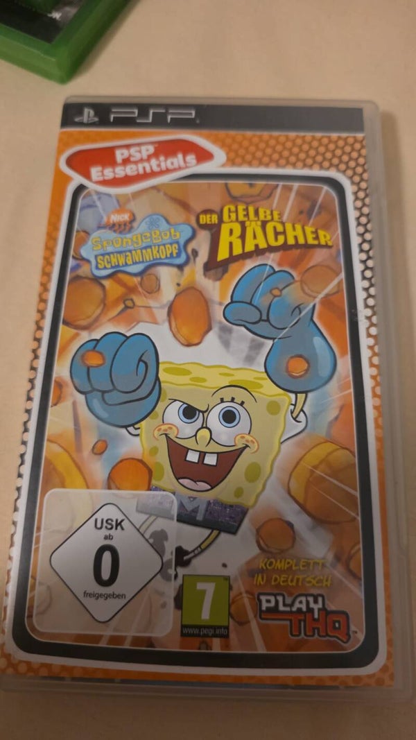 SpongeBob Schwammkopf: Der gelbe Rächer PSP Spiel