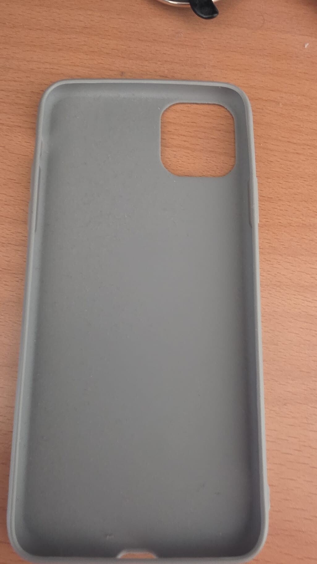Silikon Hülle für iPhone 11 Pro Max – Grau