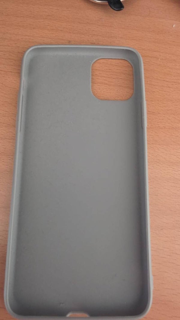 Silikon Hülle für iPhone 11 Pro Max – Grau