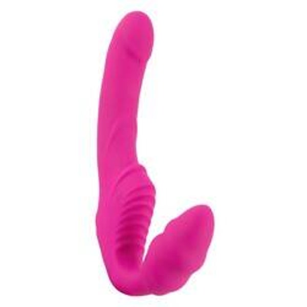 Kabelloser Doppelvibrator mit Fernbedienung – Rosa  sau